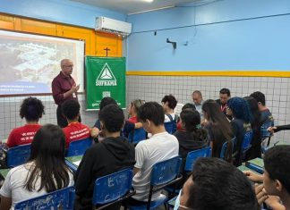 Projeto Suframa nas Escolas leva conhecimento sobre a Zona Franca de Manaus a estudantes da zona Leste