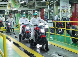 Produção de motocicletas no PIM supera 1 milhão de unidades no semestre