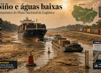 El Niño e águas baixas: o teste amazônico do Plano Nacional de Logística